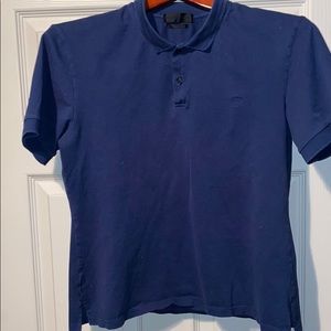 Alexander McQueen Navy blue polo